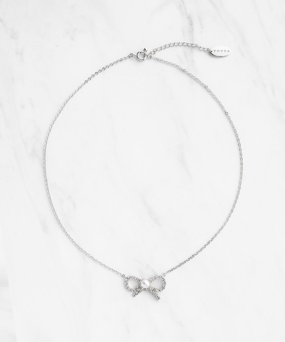 TOCCA GLITTER RIBBIN NECKLACE ネックレス 