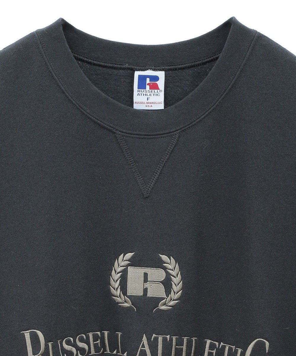 Green Parks ■ＲＵＳＳＥＬＬ　ロゴ刺繍スウェット 