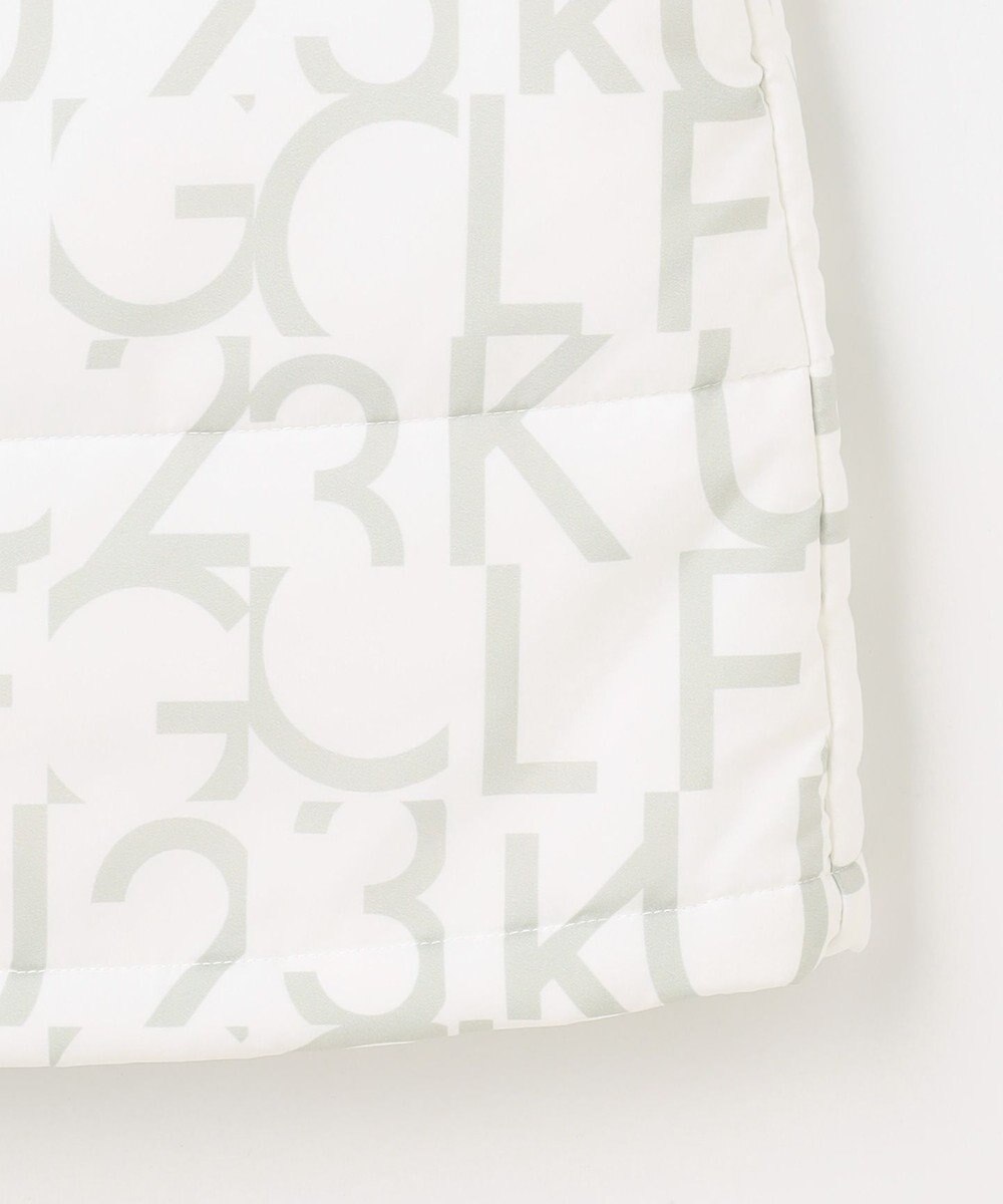 23区GOLF 【WOMEN】中綿ロゴプリントスカート 