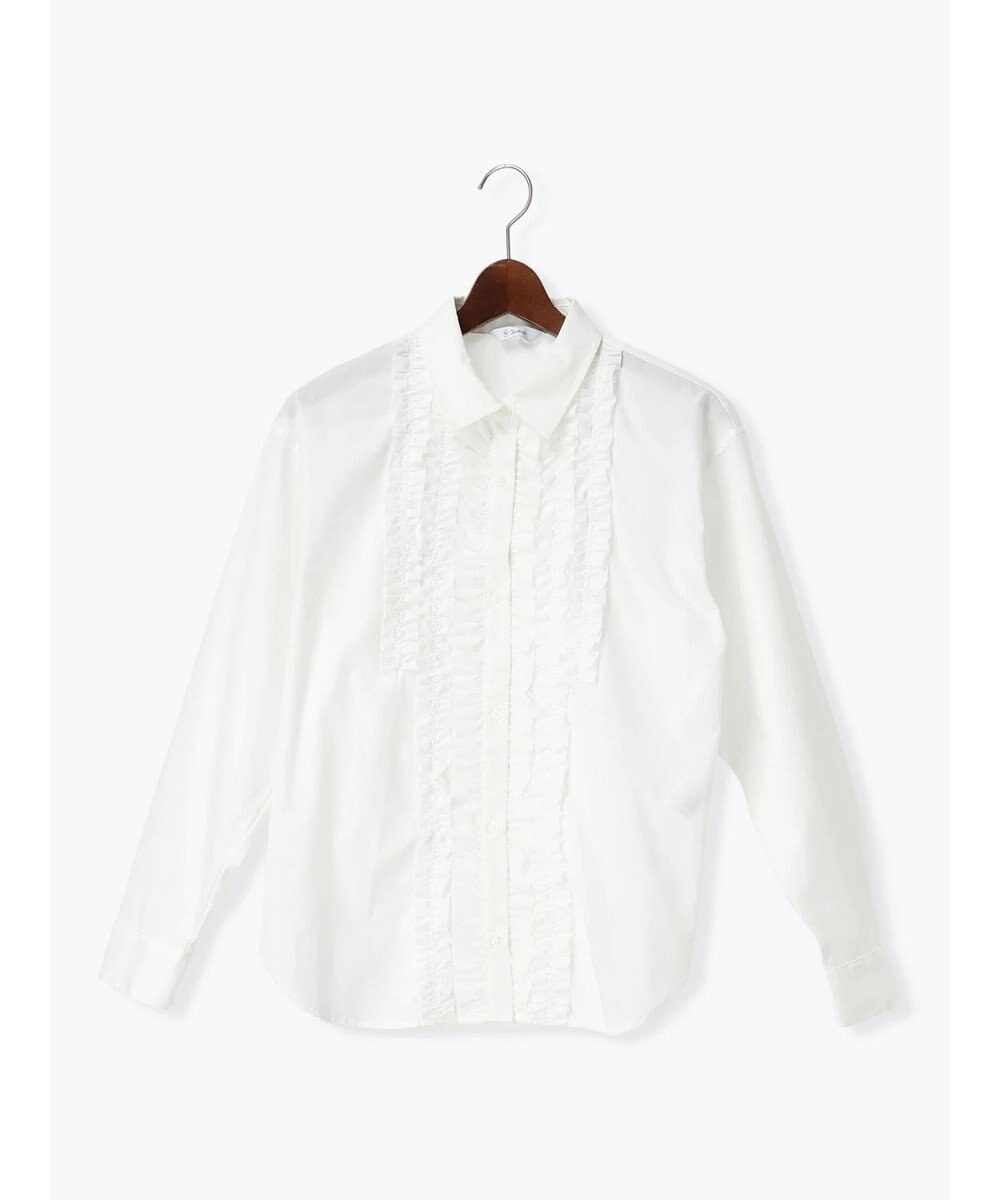 Te chichi フロントフリルシャツ 