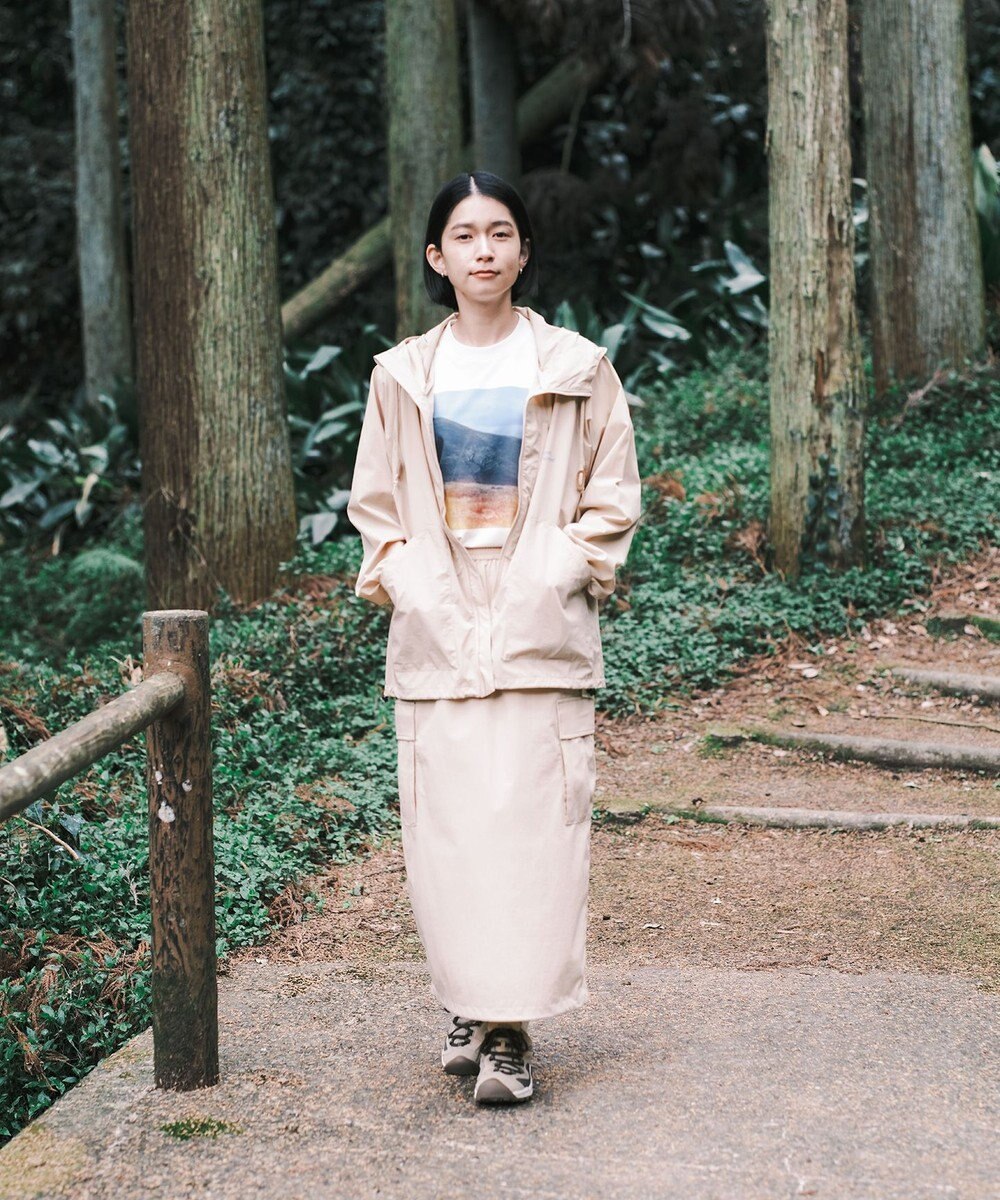 SHARE PARK LADIES 【撥水・UVカット・ストレッチ・軽量 】パッカブルマウンテンパーカー（Mサイズ） 