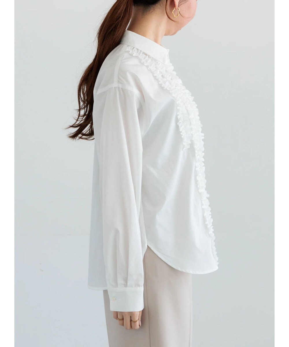 Te chichi フロントフリルシャツ 