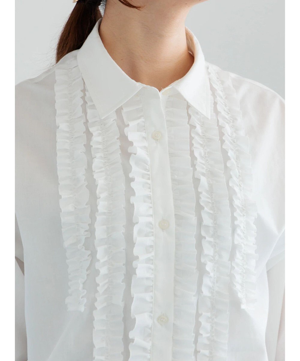 Te chichi フロントフリルシャツ 