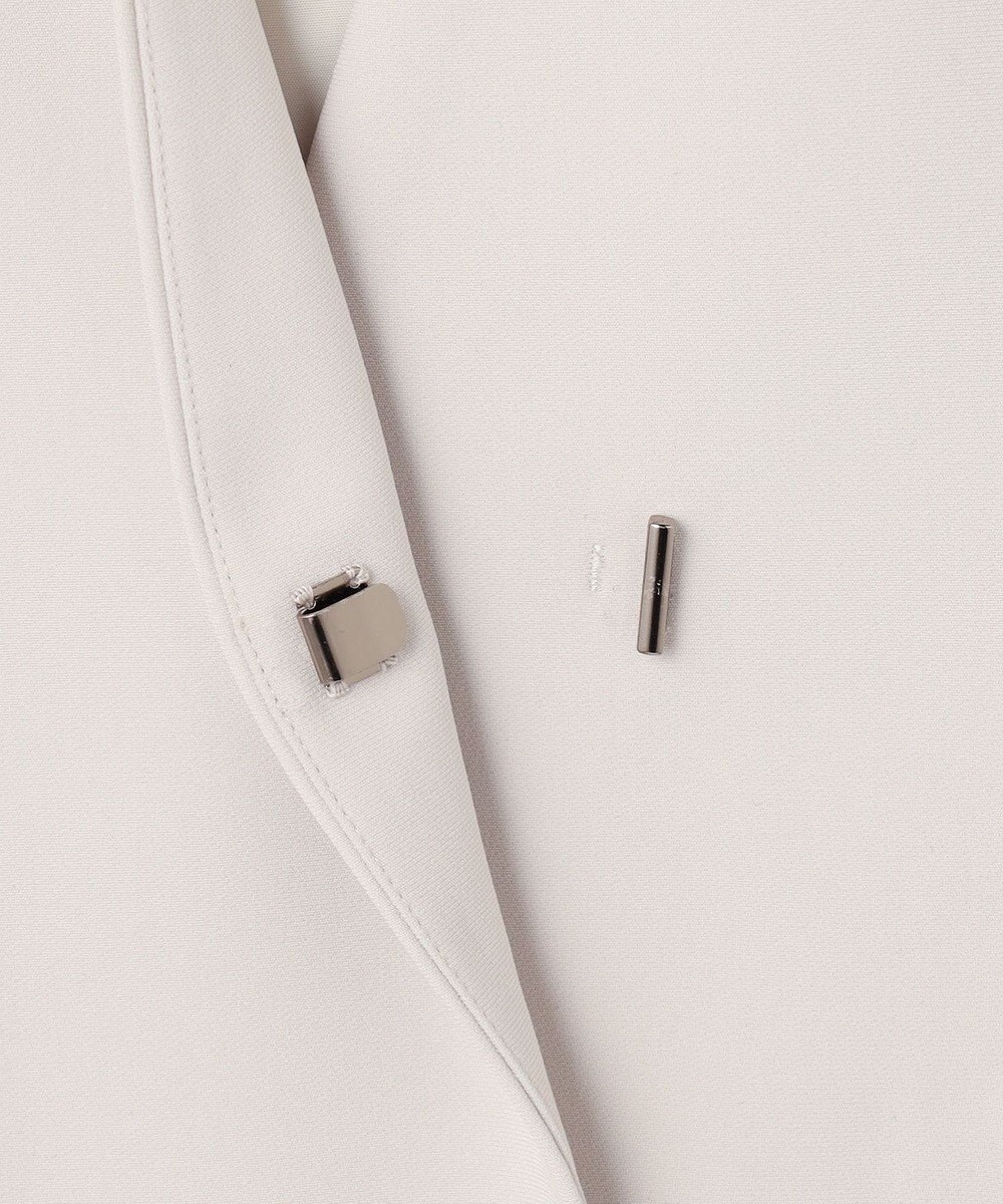 23区 【セットアップ対応/洗える】トリアセダブルジョーゼット ジレ 