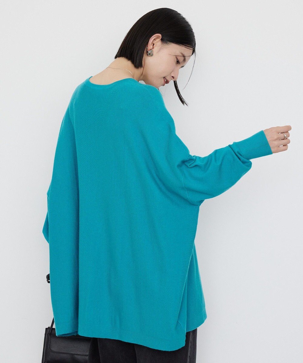 AMERICAN HOLIC バイパチポンチョライクＢＩＧニットプルオーバー 