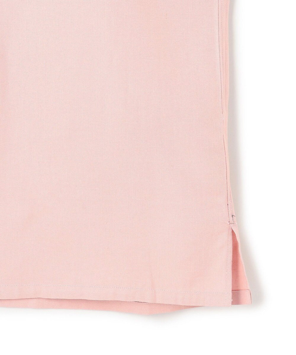 J.PRESS MEN 【J.PRESS ORIGINALS】Rayon Linen Oxford Open Half Sleeve Shirt / Baggy-Fit 