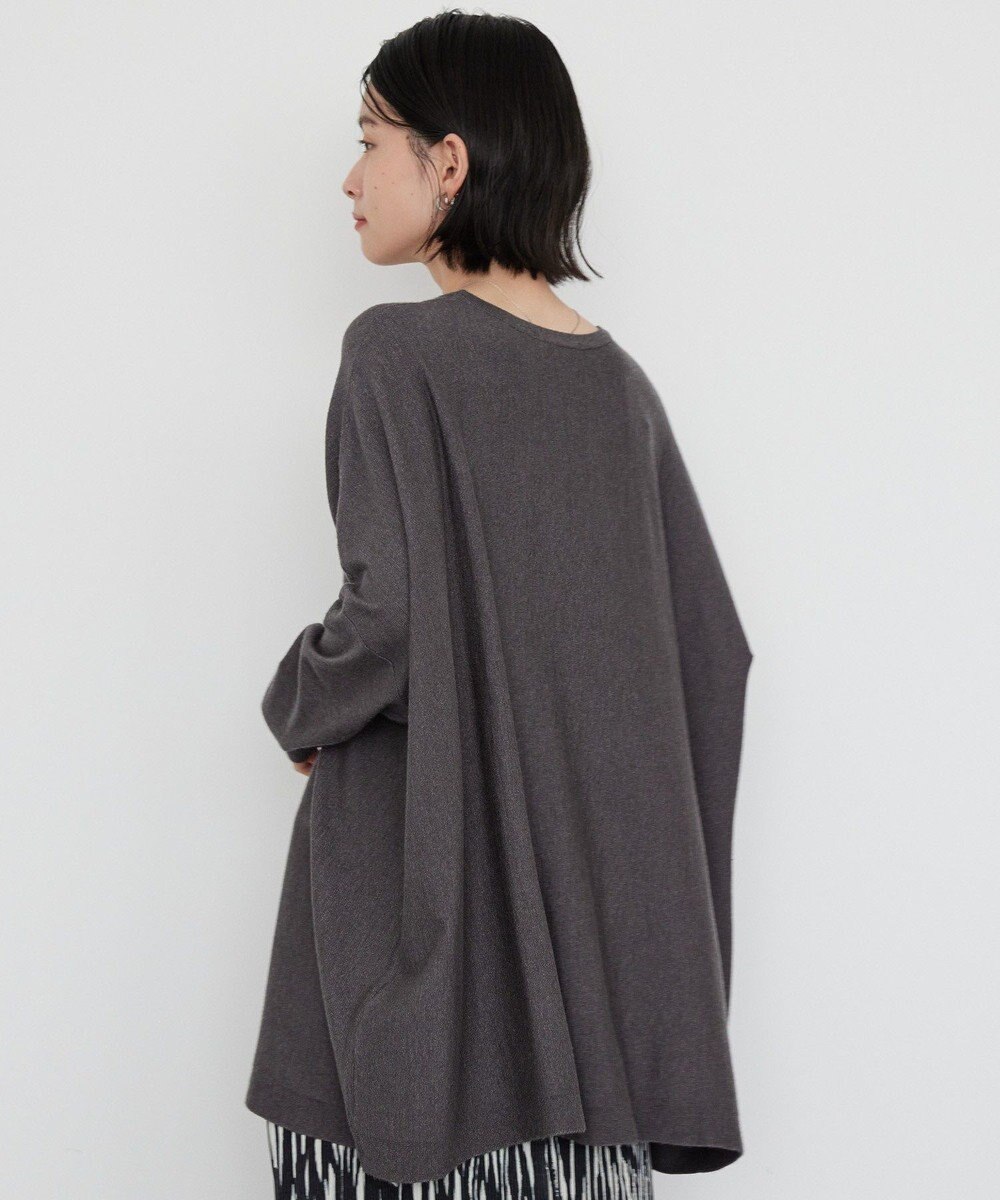 AMERICAN HOLIC バイパチポンチョライクＢＩＧニットプルオーバー 