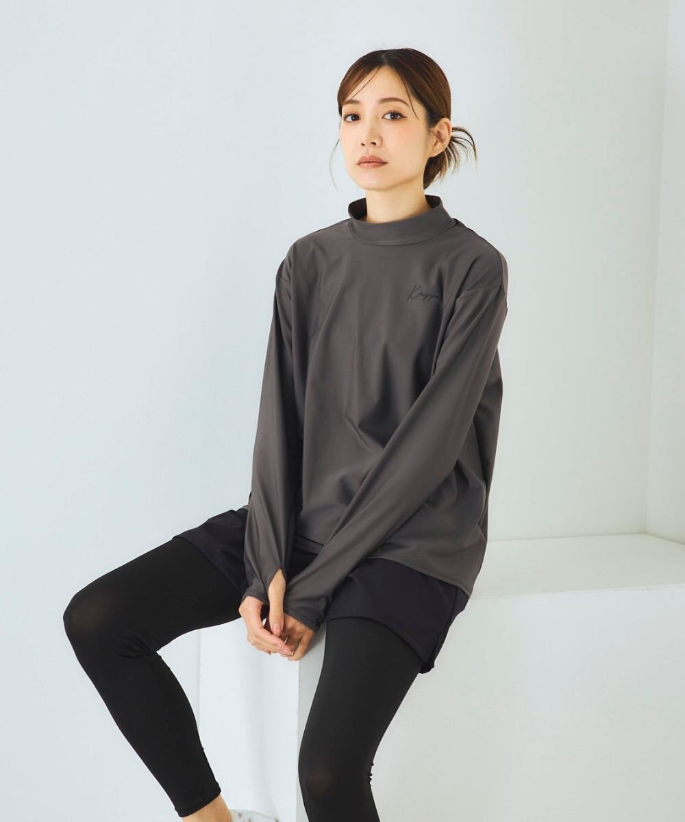 OP／FILA 【Kappa】ハイネック長袖T5点セット水着　タンキニデザイン 