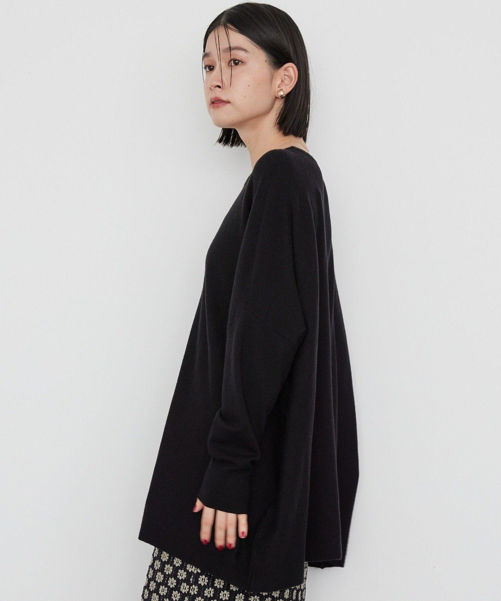 AMERICAN HOLIC バイパチポンチョライクＢＩＧニットプルオーバー 