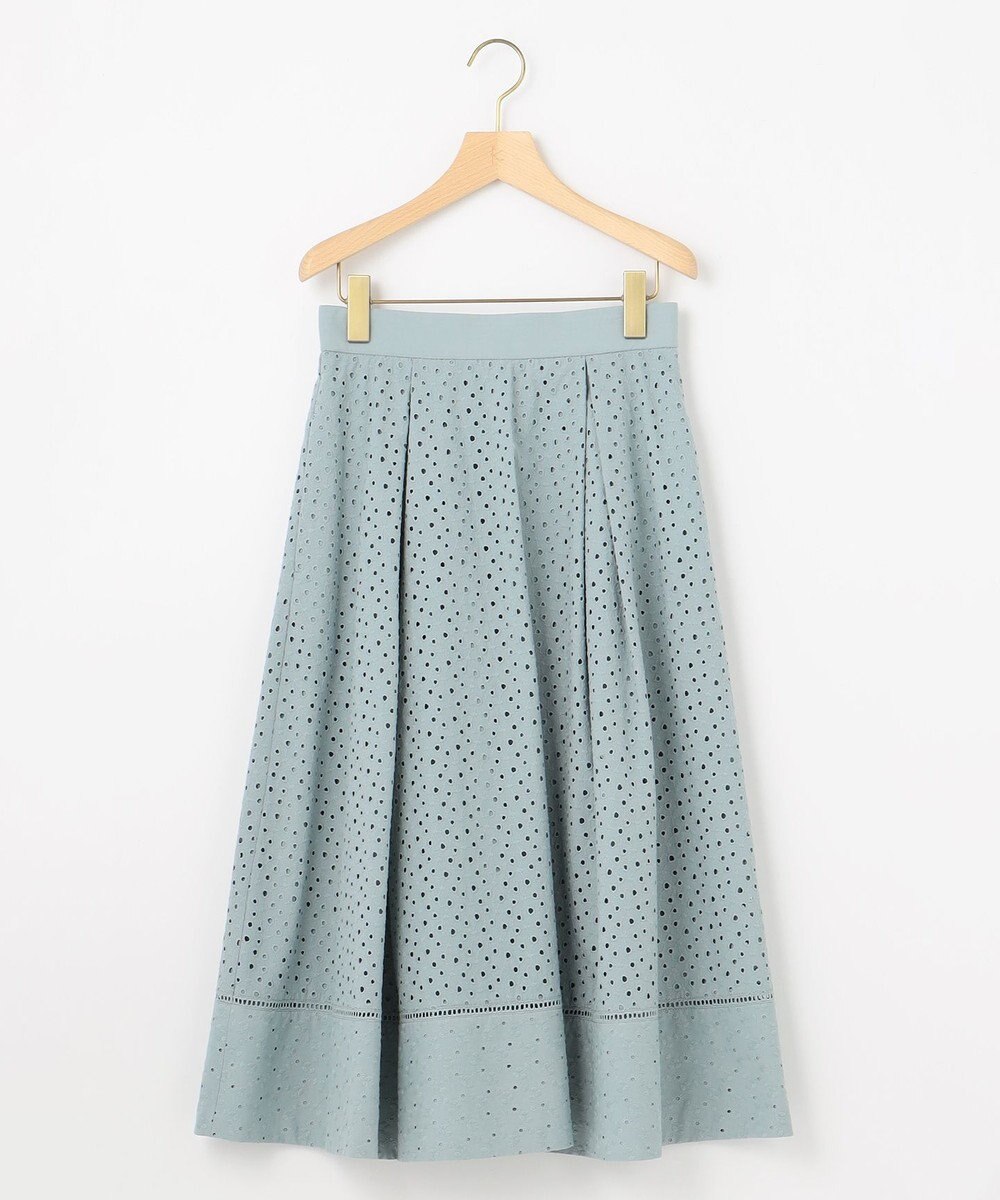 組曲 エンブロイダリーレース スカート 