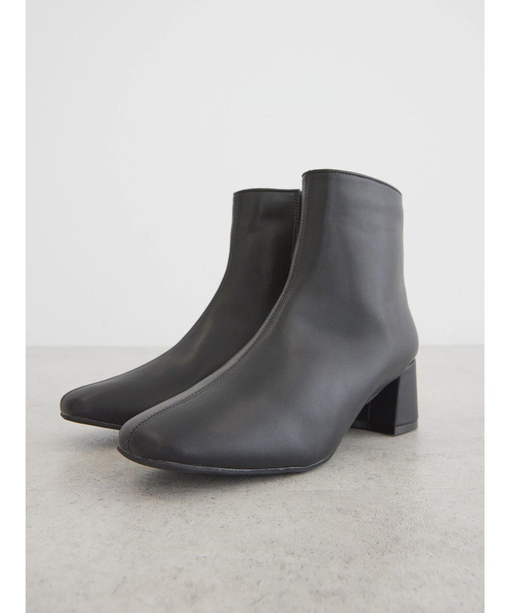 AMERICAN HOLIC スクエアトゥヒールショートブーツ 