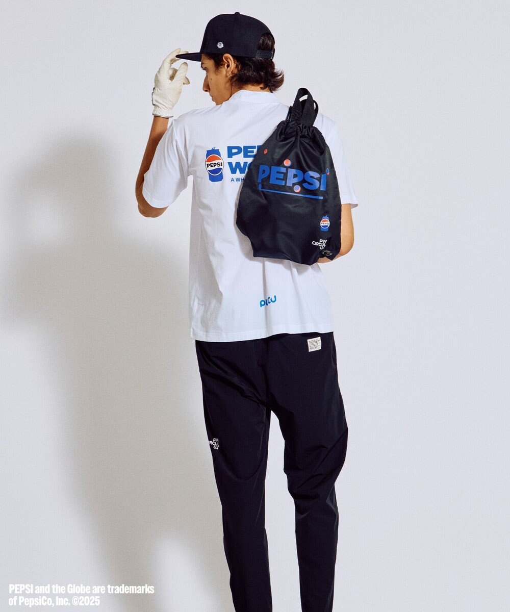PW CIRCULUS 〈Pepsiコラボ〉【UNISEX】Pepsi World Graphic モックネックT 