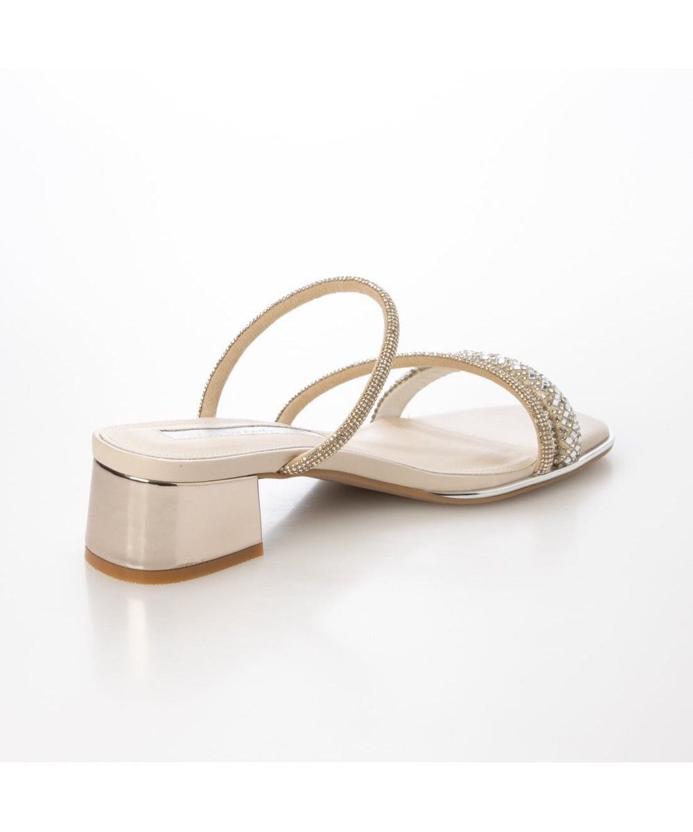 MODE ET JACOMO <MODE ET JACOMO>ラインストーンストラップミュールサンダル 