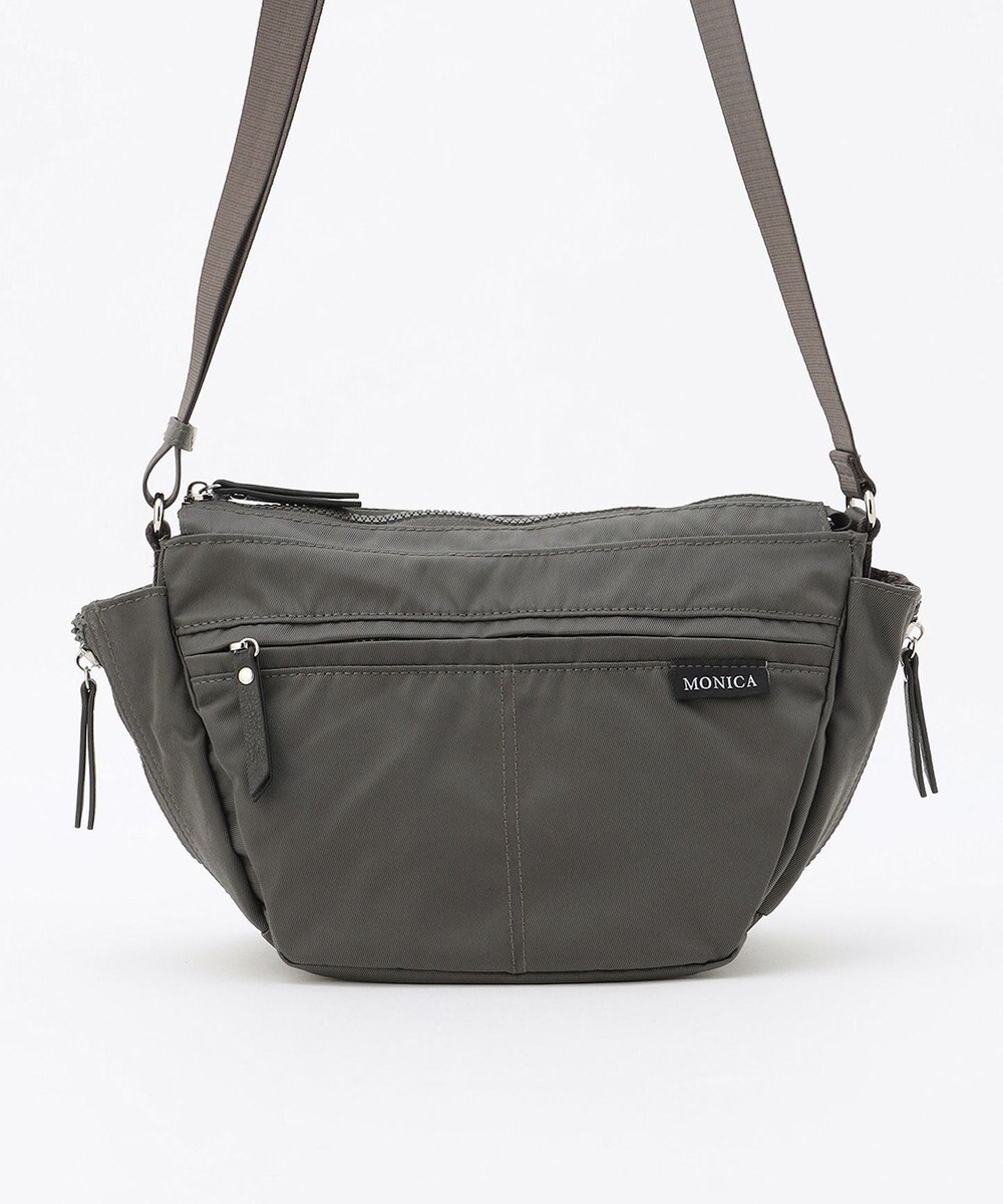 LA BAGAGERIE 【MONICA】サイドジップミニショルダーバッグ 