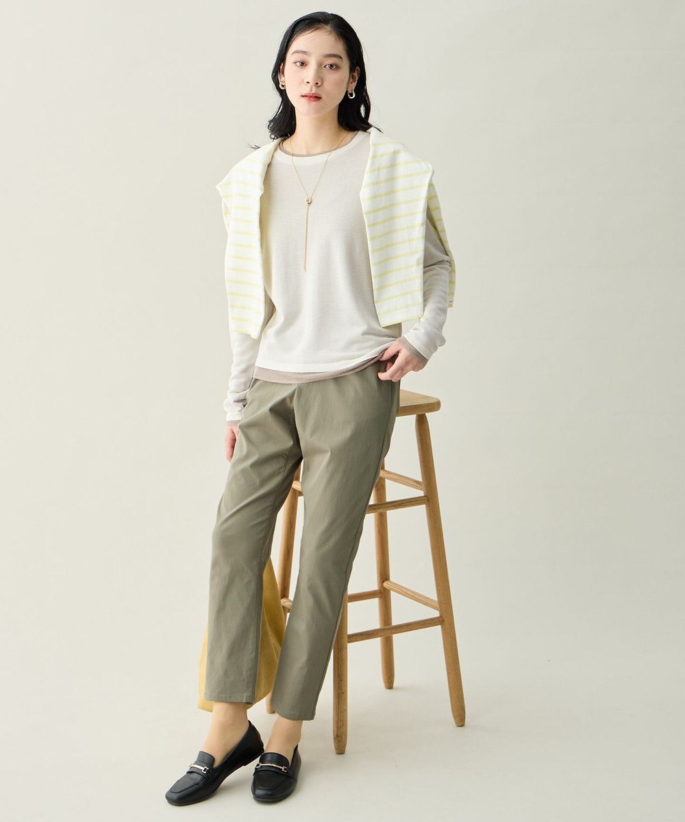 ANY クリアトップラリエットネックレス 