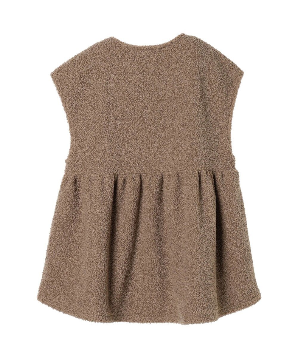 Green Parks フレア裏付きボアベスト 