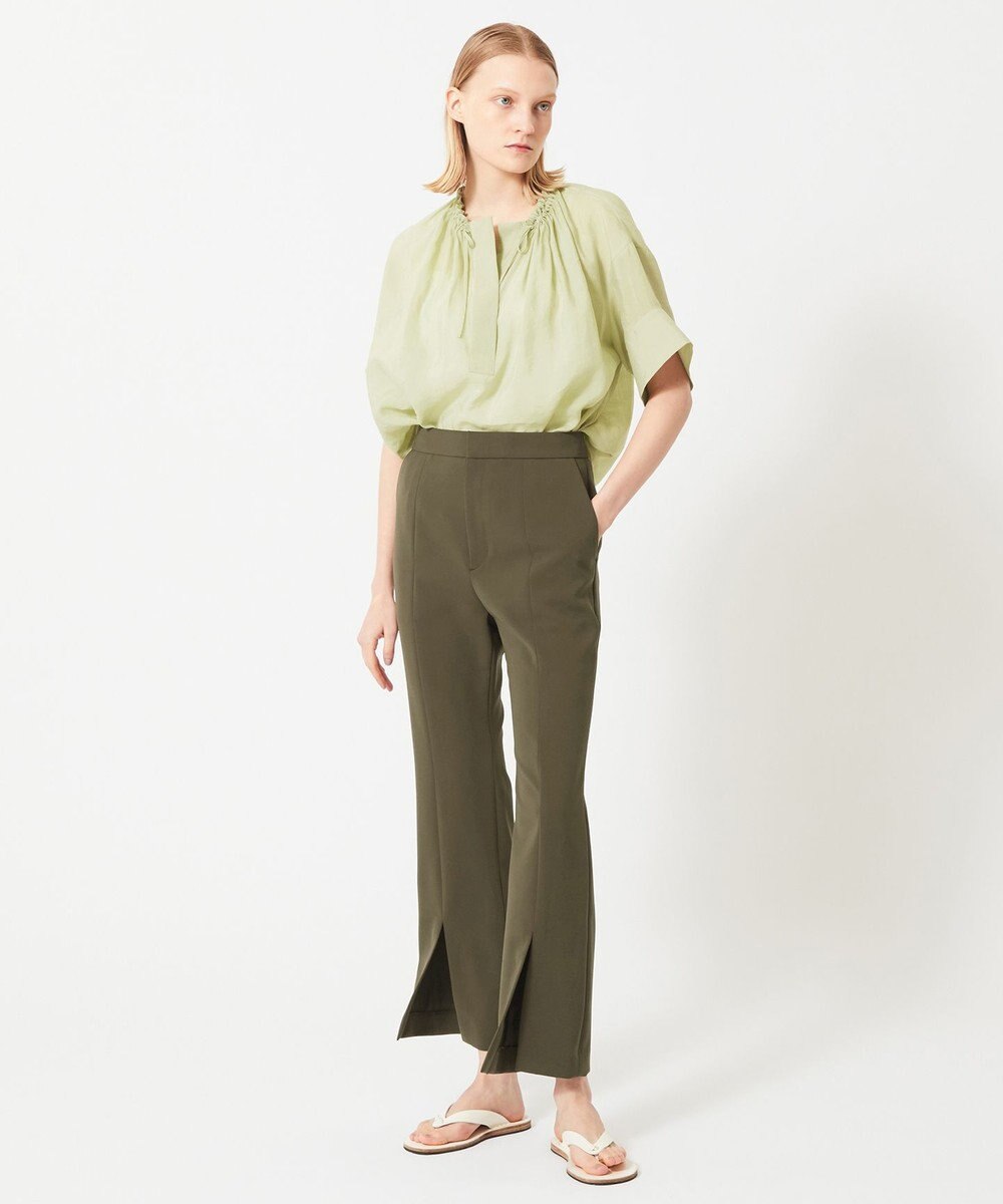 BEIGE， PAULOWNIA / フレアパンツ 