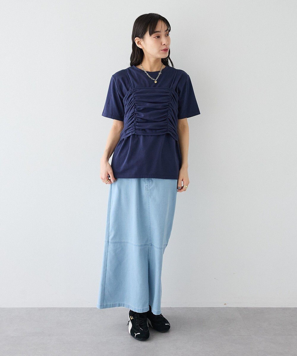 CRAFT STANDARD BOUTIQUE 2点セット ビスチェレイヤードプルオーバー 