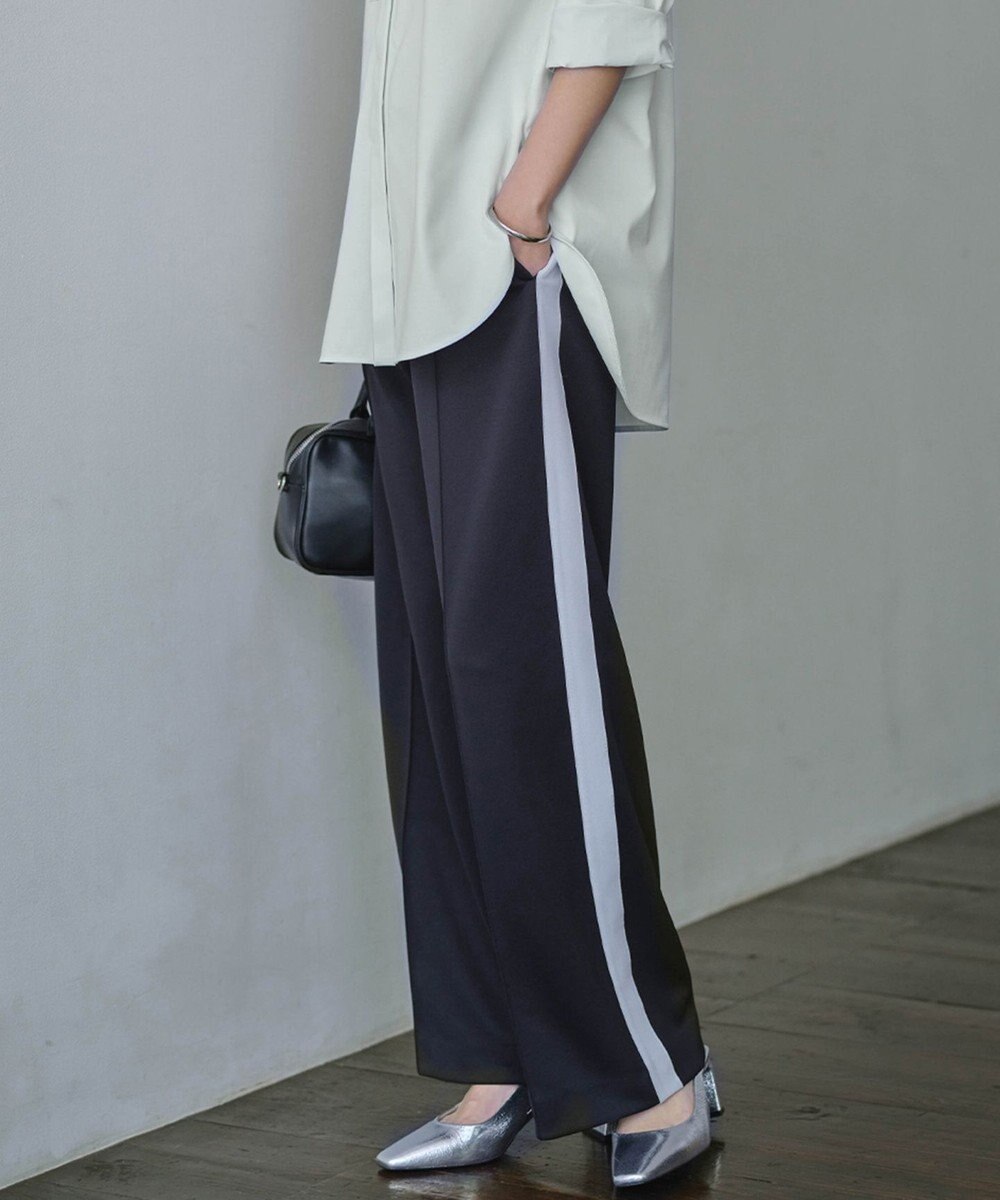 ICB 【洗える】 コンパクトトラックジャージー パンツ 