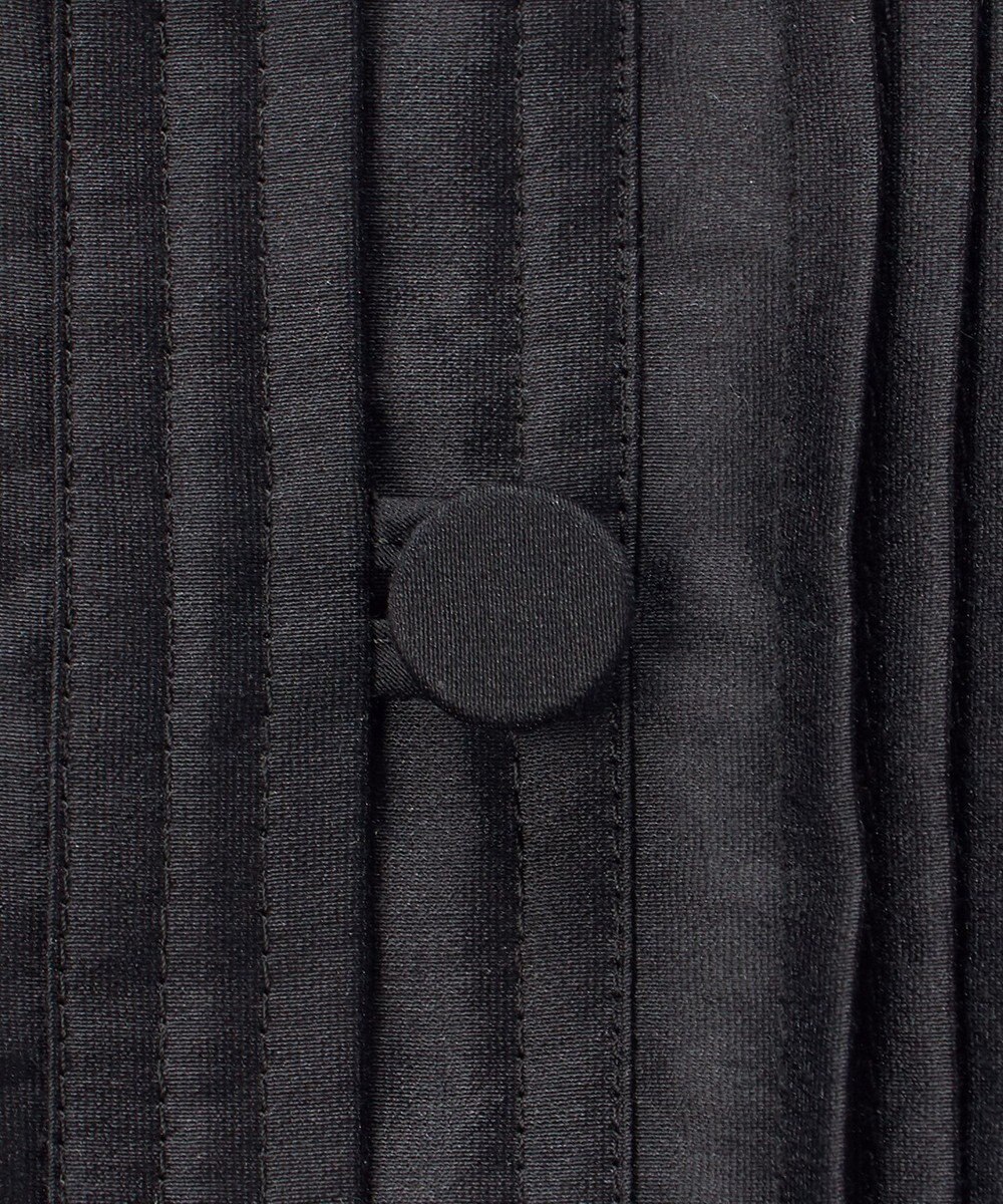 23区 L 【R(アール)】スモッキングタックオーガンザ ピンタック ブラウス 