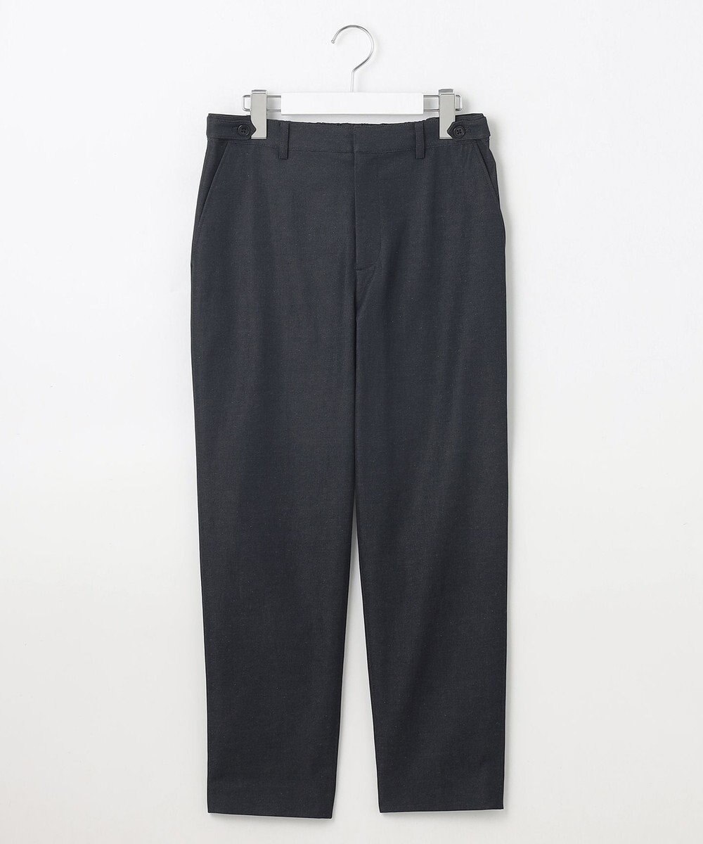 J.PRESS LADIES L 【洗える・接触冷感・UVケア・吸水速乾・防透け】麻シェルドライ テーパード パンツ 