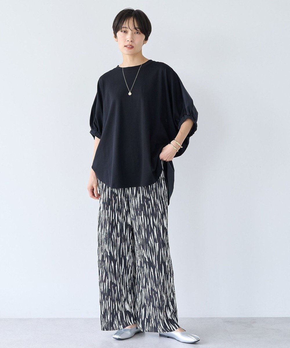 AMERICAN HOLIC セルフカットプリーツイージーパンツ 