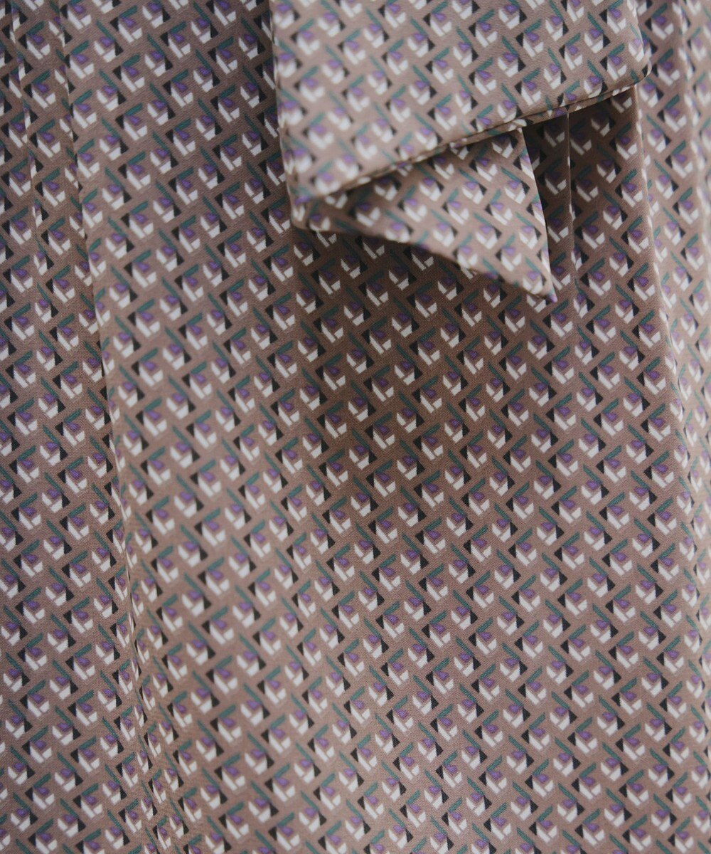 Tiaclasse 【洗える】ボウタイチュニック 