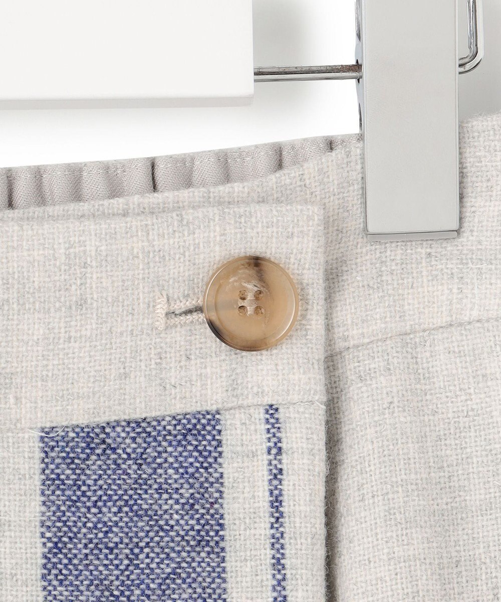 23区 【SLOW/一部店舗限定】パネルチェック スカート 