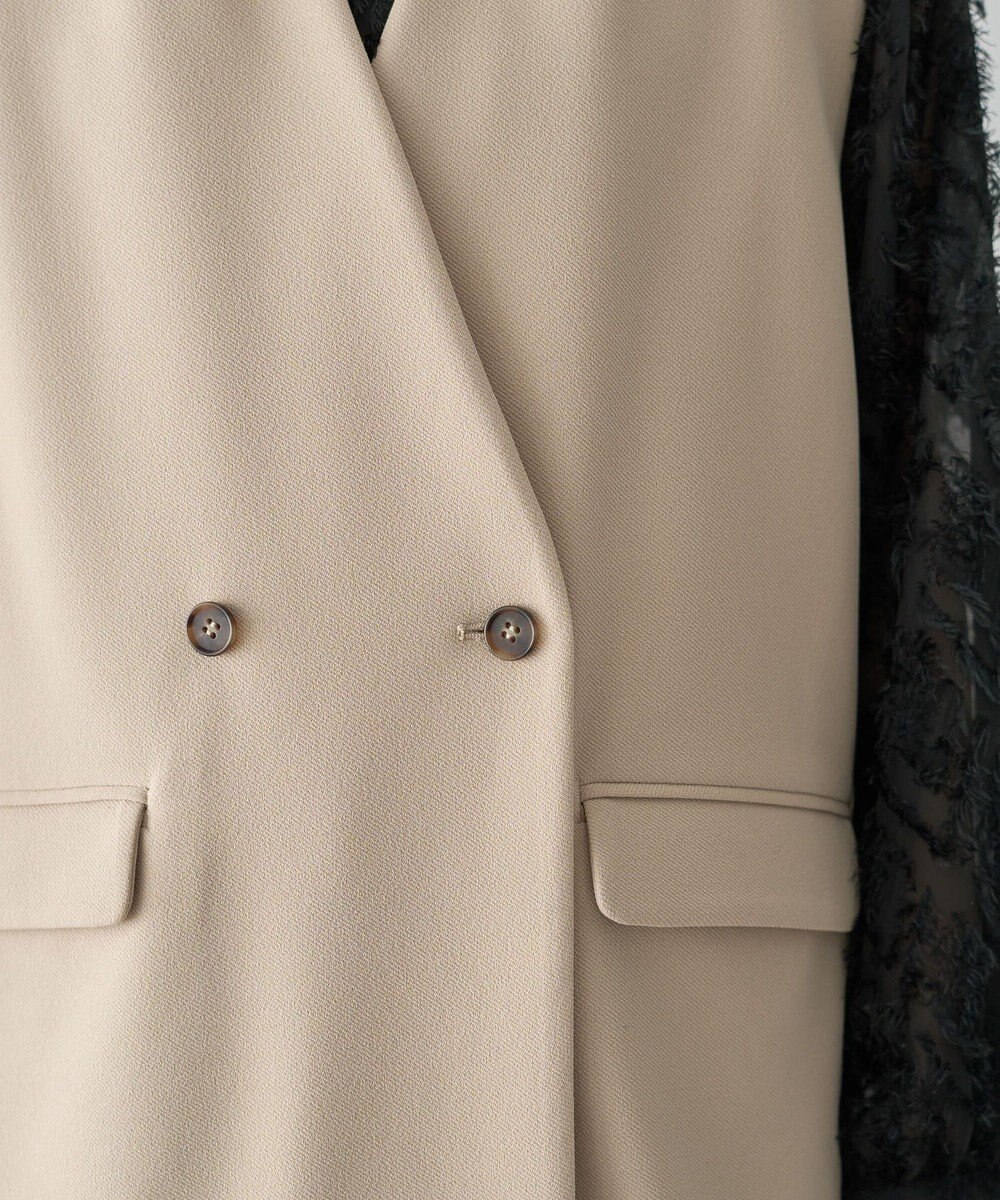 Green Parks Ｏ．洗えてストレッチ　Ｗボタンベスト 