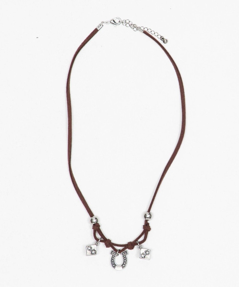 WEGO Lモチーフパーツコードネックレス 