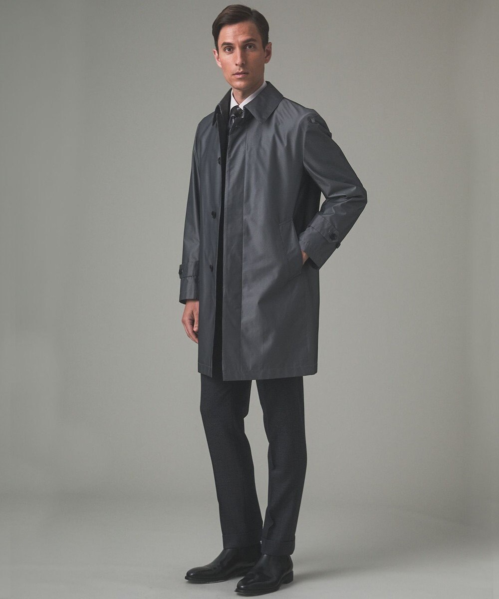 GOTAIRIKU 蒸れにくい/高耐久【日本製/ビジカジ兼用/定番】オリジナル コーデュラ混 リブソックス 