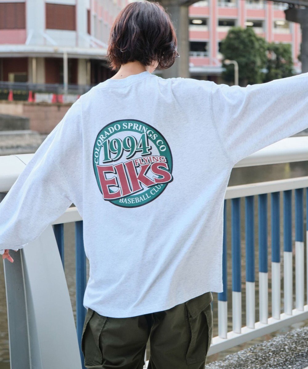WEGO 【ユニセックス着用ITEM】サークルロゴBIG　T（LS） 