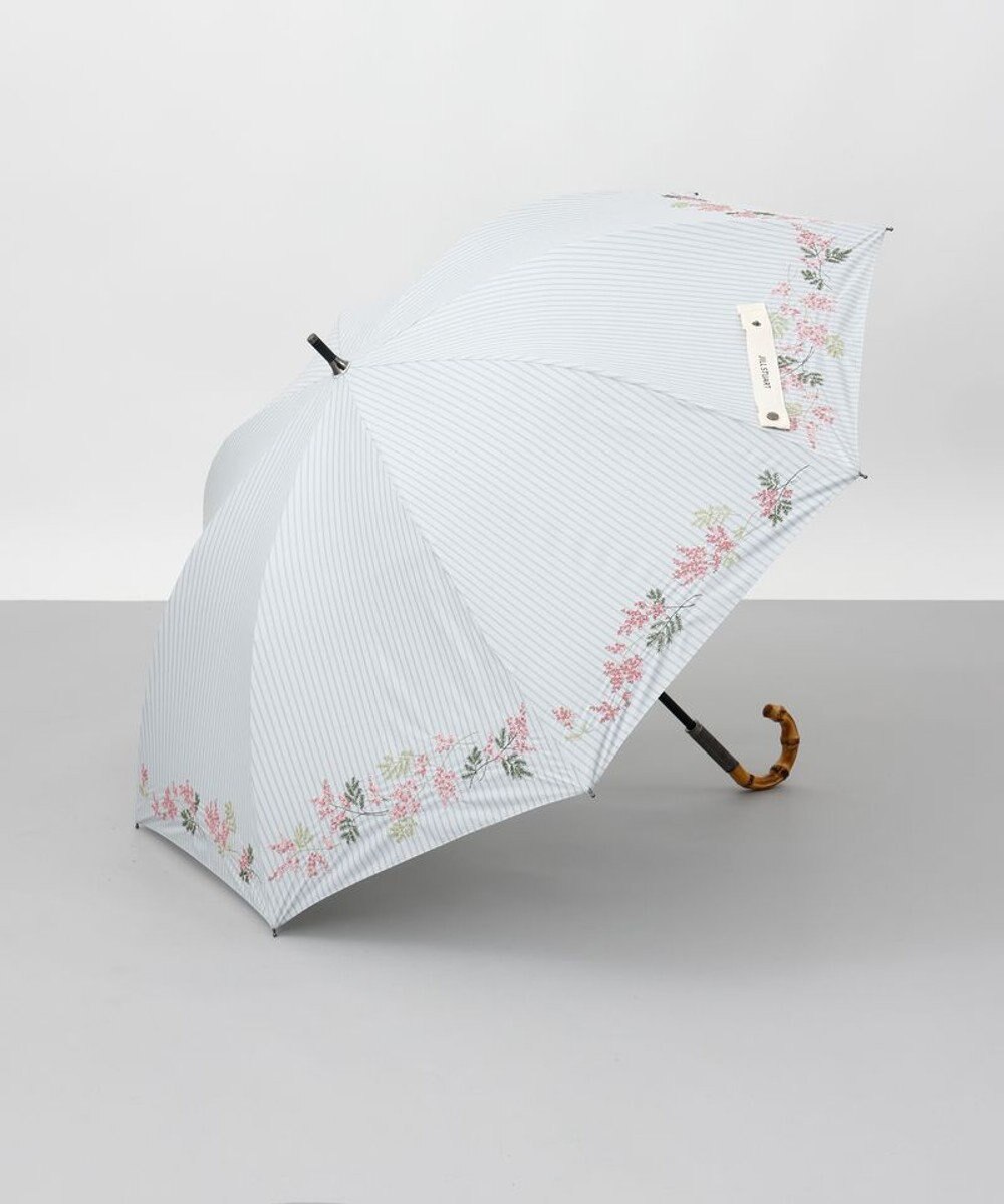 AURORA JILL STUART（ジル スチュアート）ミモザ刺しゅう晴雨兼用傘(長傘) 