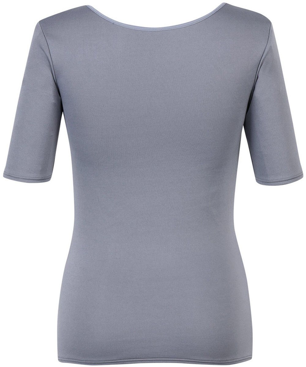 Wing あったかインナー 綿100％(肌側) 軽い シルクプロテイン加工 5分袖 半袖 秋 冬 EL2550 ウイング／ワコール 