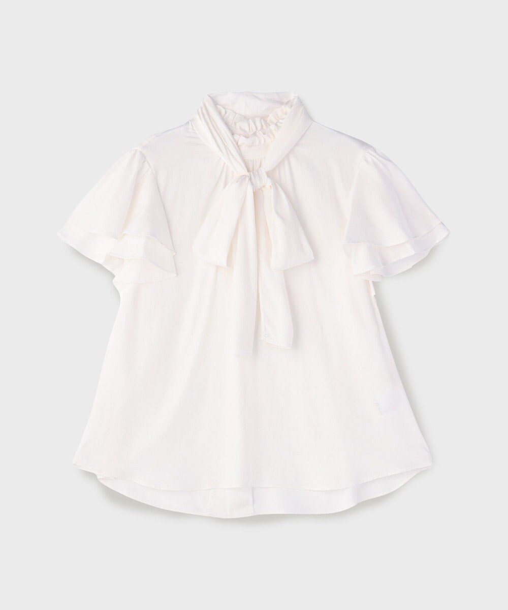 GRACE CONTINENTAL フリルボウタイブラウス 