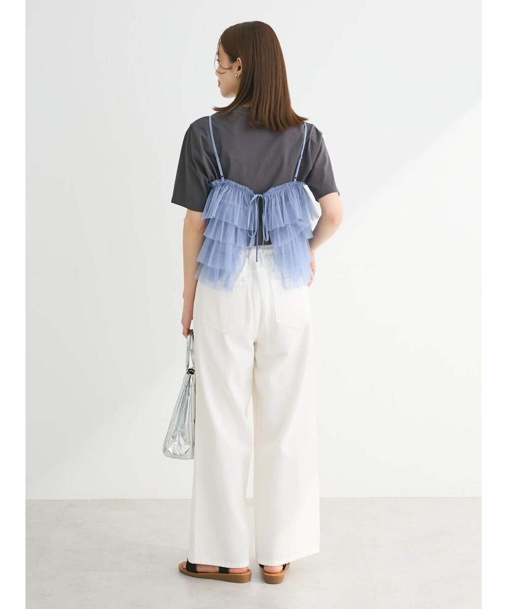 Green Parks ・ＥＬＥＮＣＡＲＥ　ＤＵＥ　２ｗａｙラメチュールフリルキャミ 