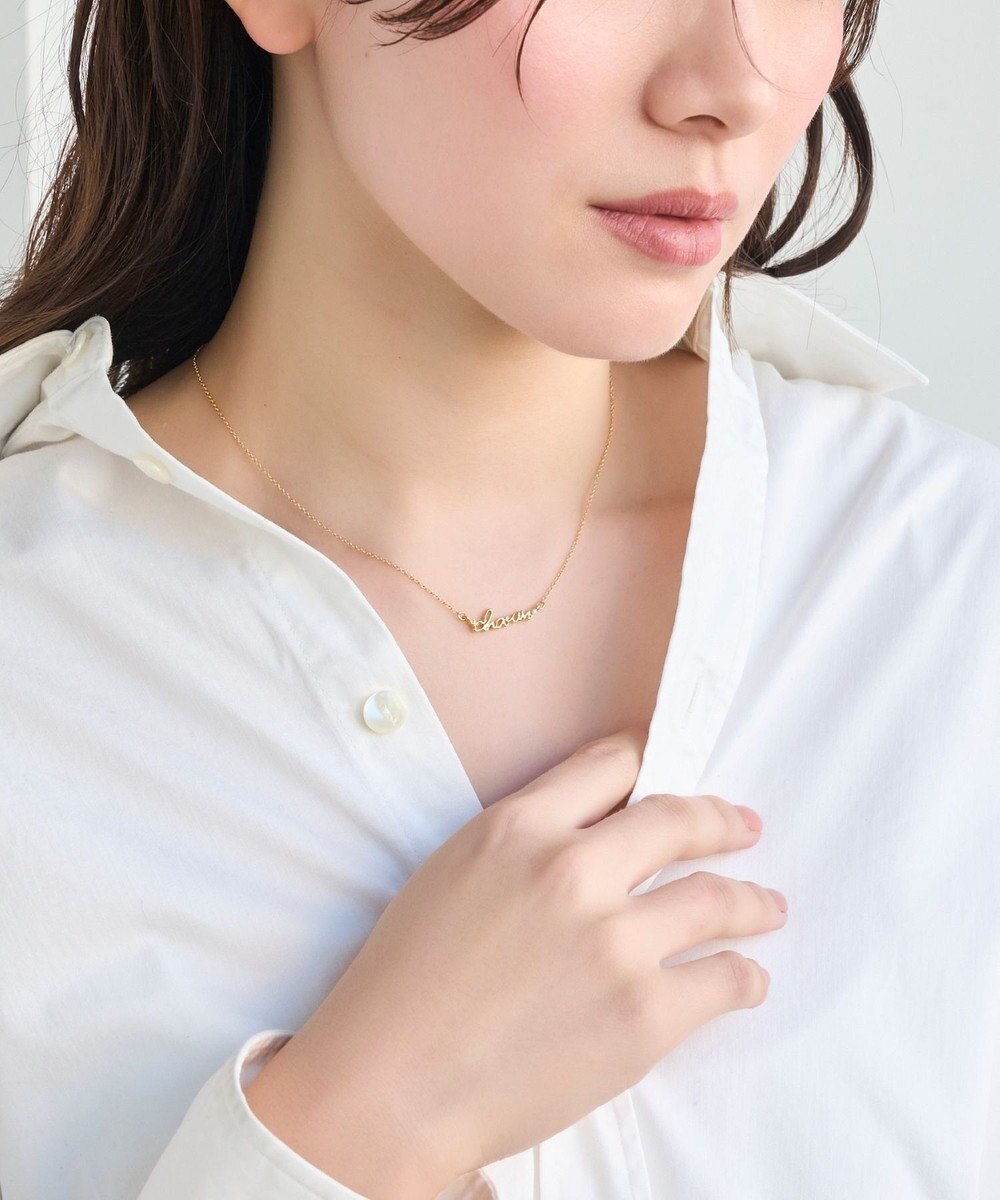 Phoebe ラッキーレターネックレス(チャーム) 