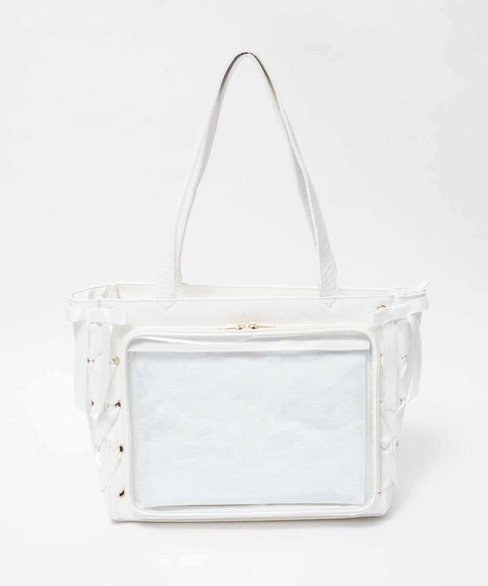 WEGO 【痛バ＆推し活グッズ】レースアップフレーム痛バッグS【一部店舗限定】 