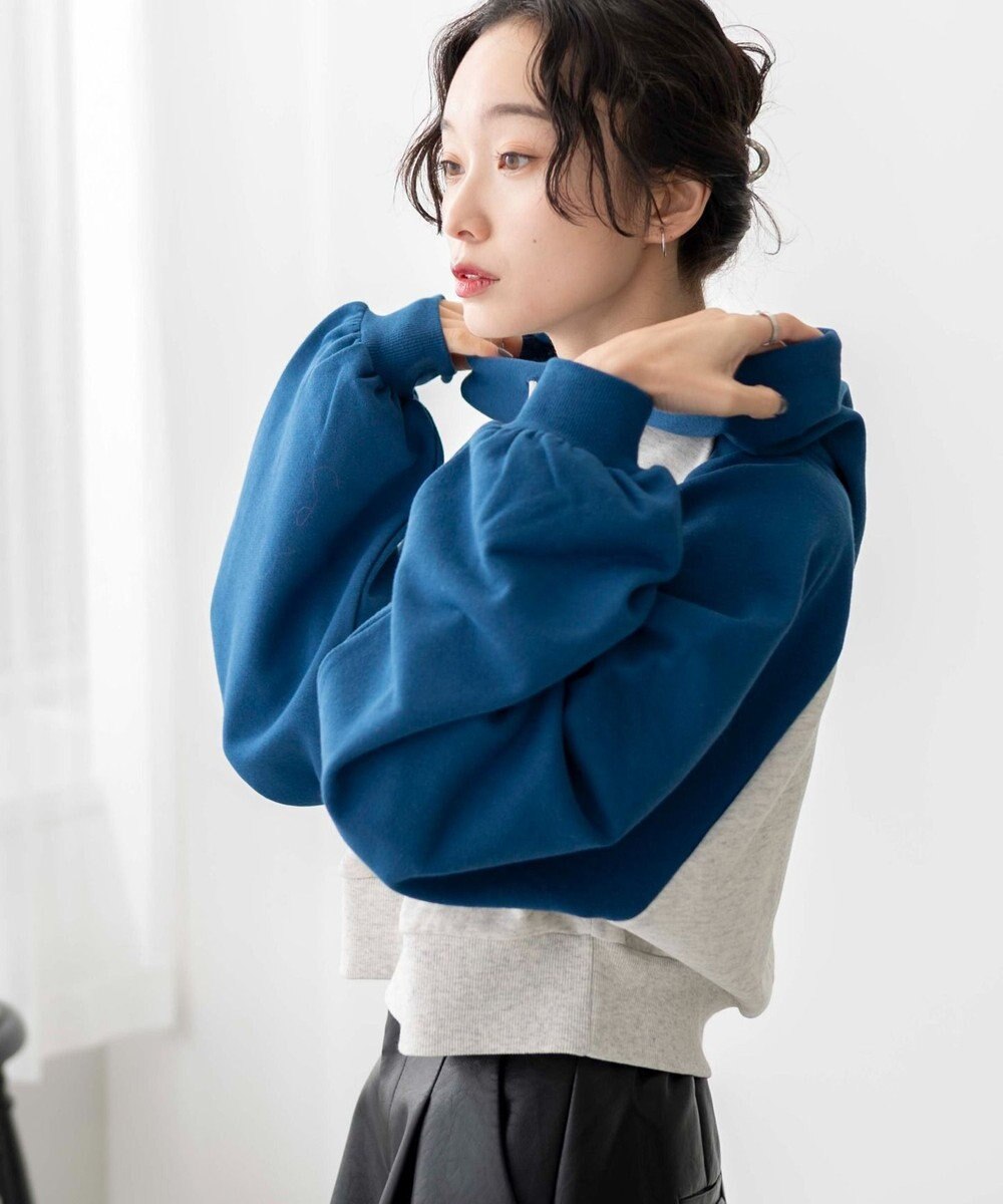 WEGO ラグランショートパーカー 