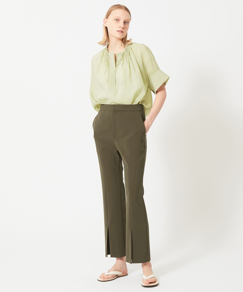 BEIGE， PAULOWNIA / フレアパンツ 