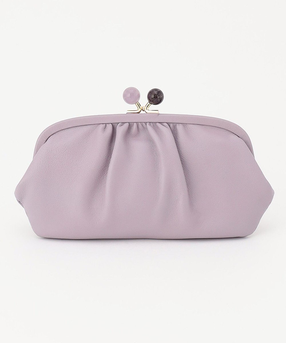 UNBILLION perche ジェムストーンがま口長財布 