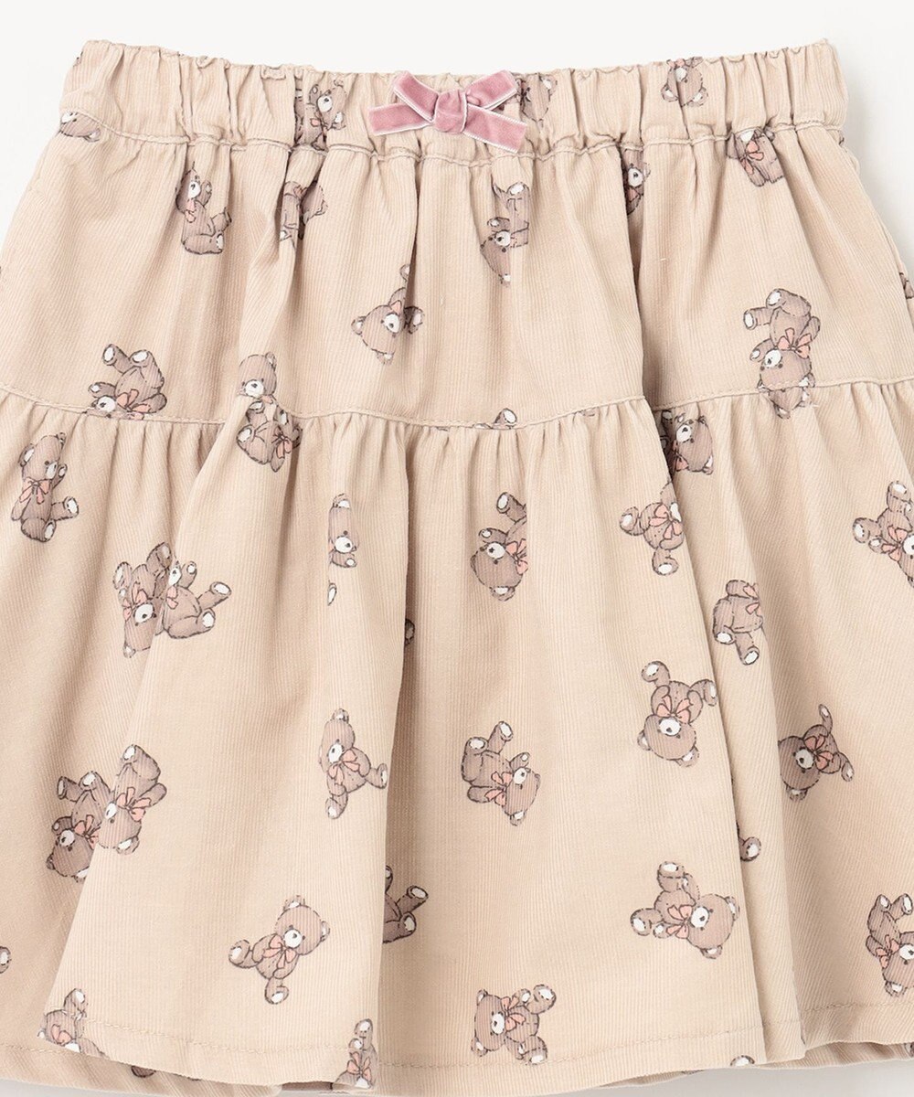 ANY KIDS チェック柄/アニマル柄スカパン 