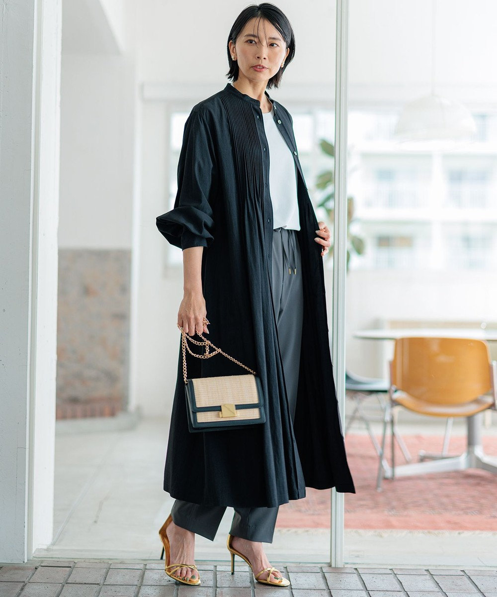 23区 【CLASSY.6月号掲載/Oggi4月号掲載】雑材ミニ ショルダー 