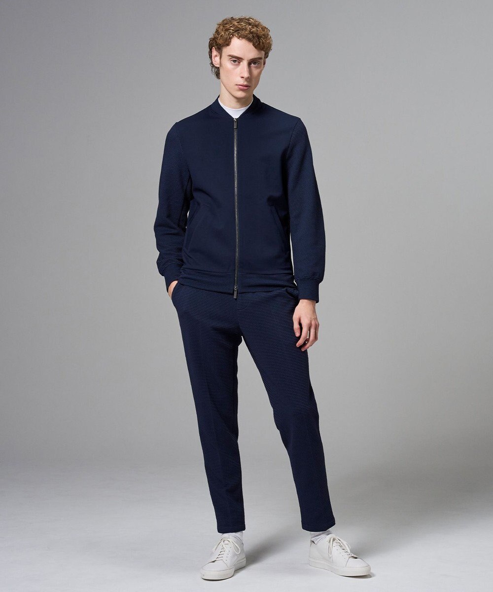 JOSEPH HOMME 【オリジナル素材】ライトタックジャージー ジップアップブルゾン 