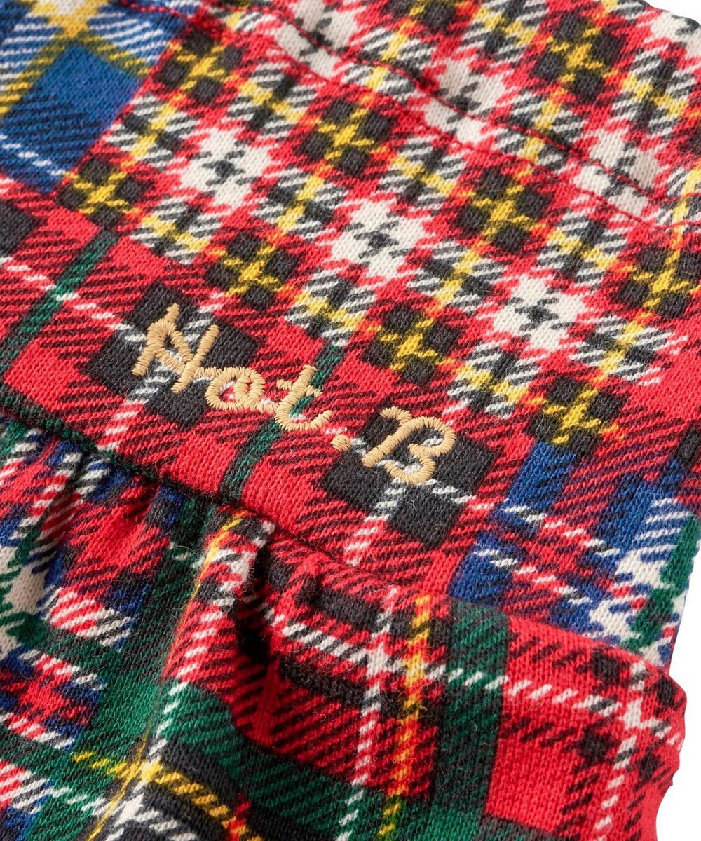 MIKI HOUSE HOT BISCUITS 【80-120cm】 チェック柄 キュロットスカート 