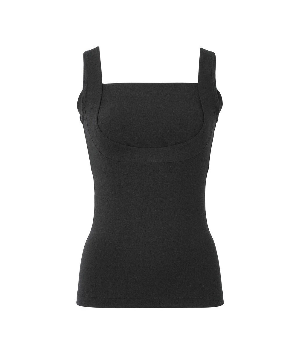 BRADELIS New York 【BRADELIS NewYork peace】綿混楽々dailyブラキャミ23  サラッと快適な補正ブラキャミ シェイパー 