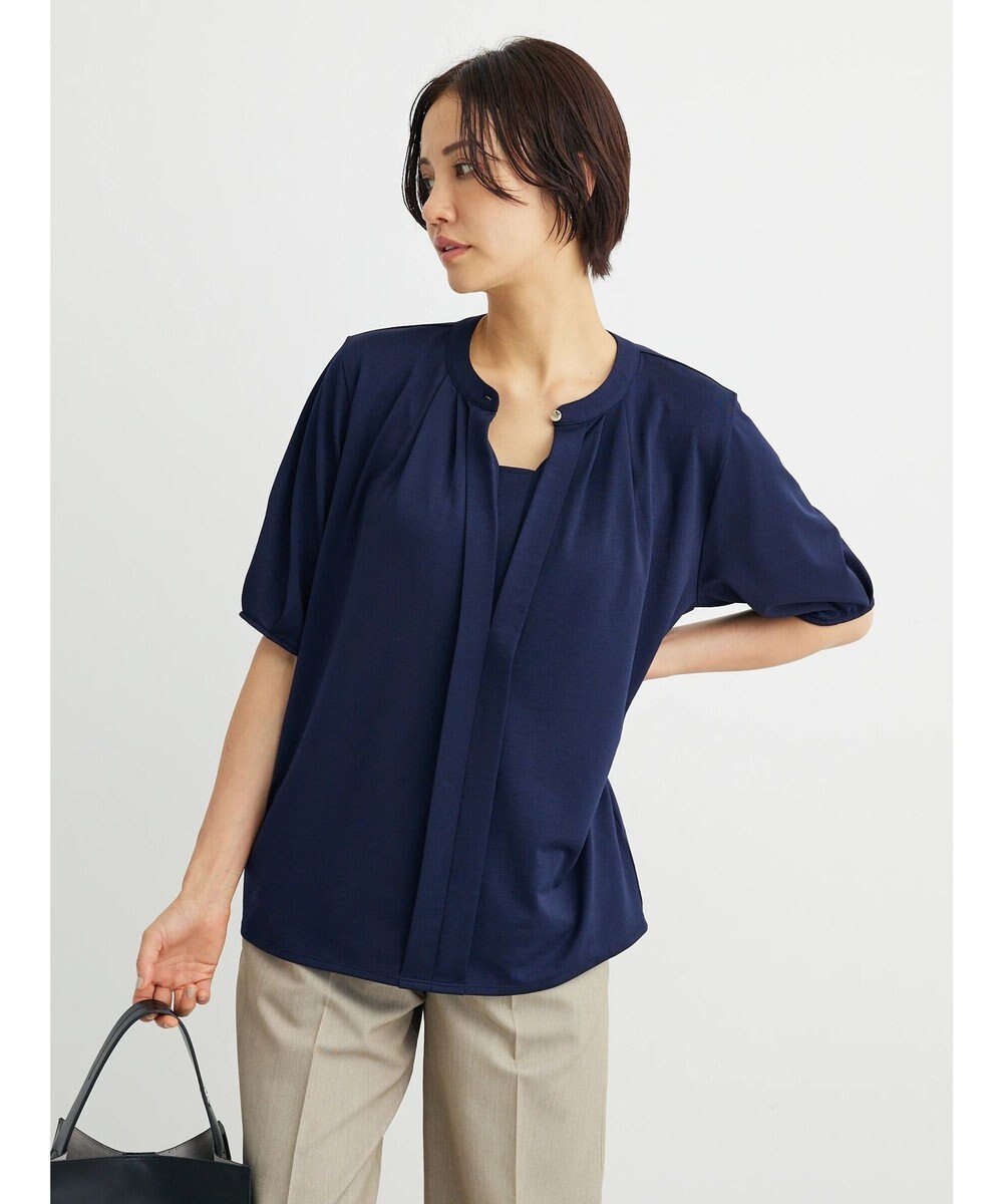 Green Parks BEST PRICE  ２ＷＡＹタック５分袖ブラウソー 