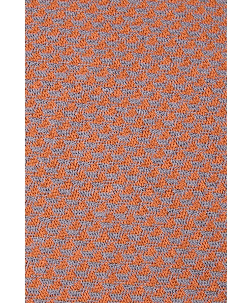 DAKS 【DAKS GOLF】 ジャガード長袖ニットポロ 