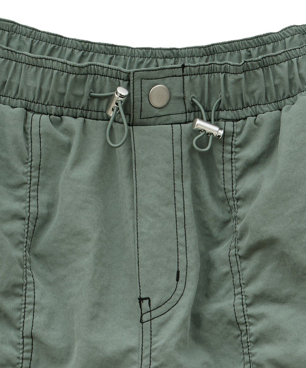 Green Parks ・ＳＵＧＡＲ　ＳＰＯＯＮ　配色ｓｔギャザーパンツ 