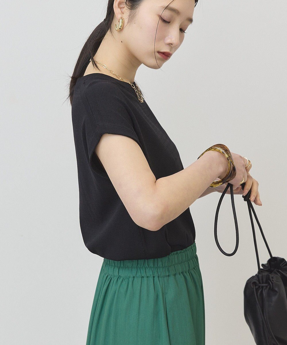 AMERICAN HOLIC フレンチスリーブニットプルオーバー 